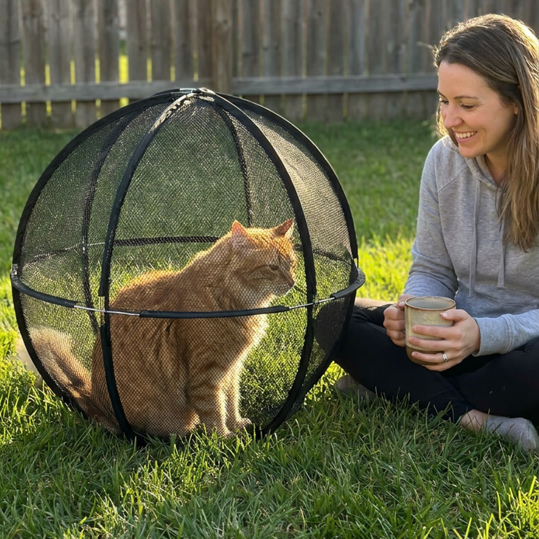 Purroam Pop-Up Cat Sphere